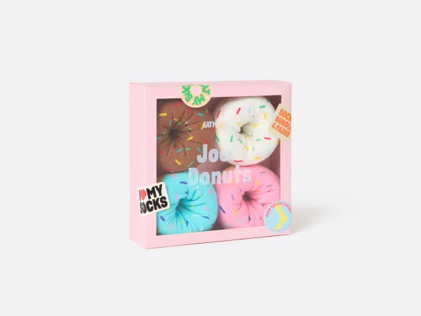 Calcetines Caja de Donuts (4 PARES)