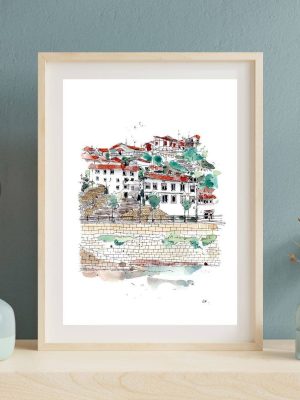 Lámina"El Puerto Viejo"
