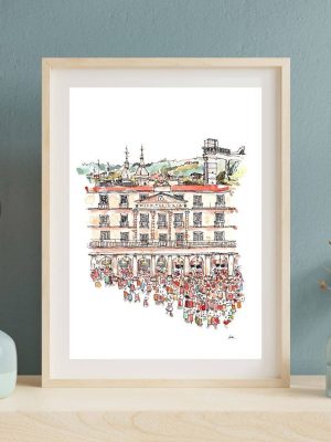 Lámina"La Plaza Nueva"