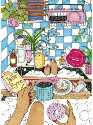 Lámina "Baño"