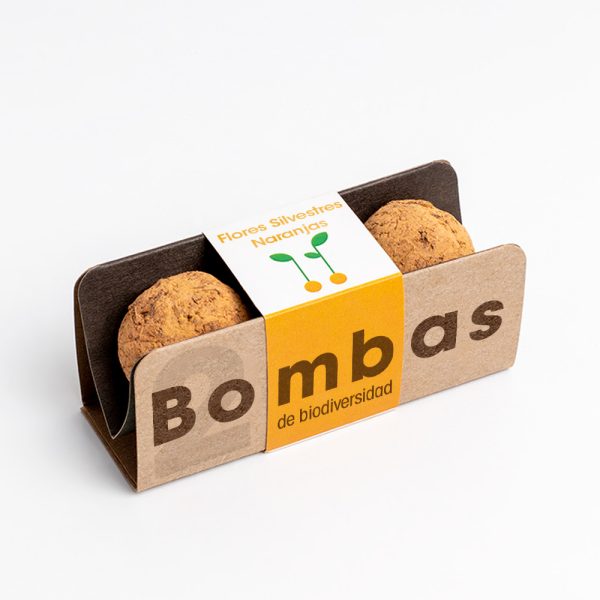 PACK BOMBAS BIODIVERSIDAD NARANJA