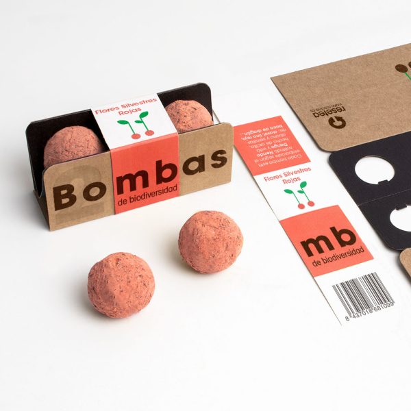 PACK BOMBAS BIODIVERSIDAD ROJO - Imagen 2