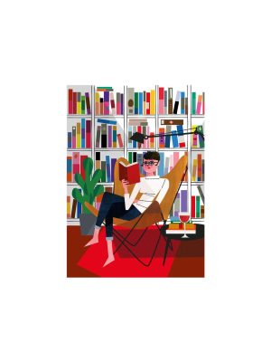 Lámina "La lectora"