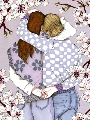 Lámina "Almendros"