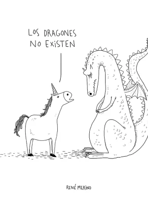 Lámina "Unicornio y dragón"
