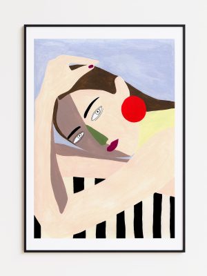 Lámina "Mujer tumbada"