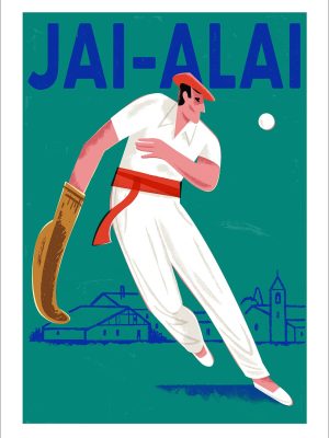 LÁMINA JAI ALAI COLOR