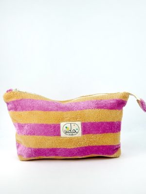 Neceser de playa RENATA FUCSIA-NARANJA