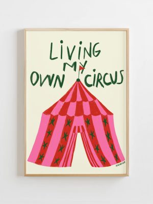 Lámina "Living my own circus"