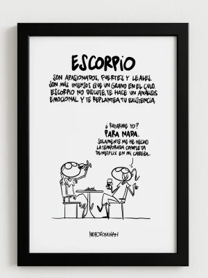 Lámina Escorpio