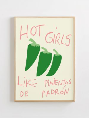 Lámina "Hot girls"
