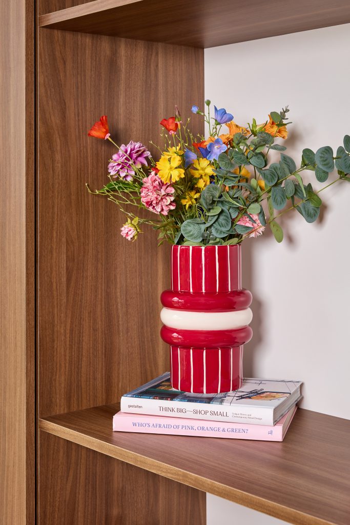 Florero Zafira «Rayas Bailarinas»