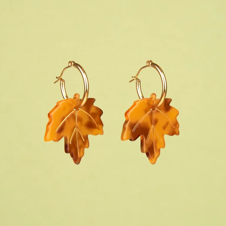 Pendientes Hoja de Arce