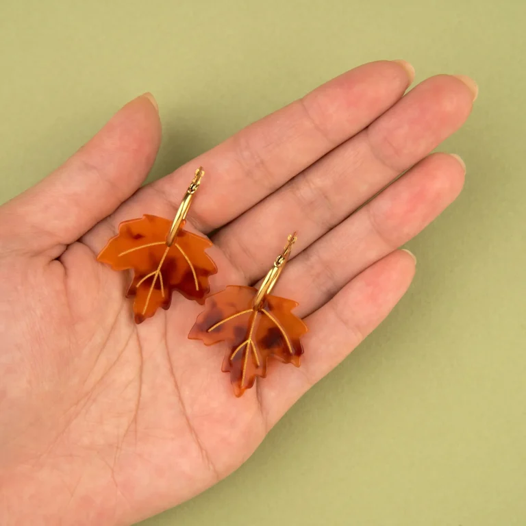 Pendientes Hoja de Arce