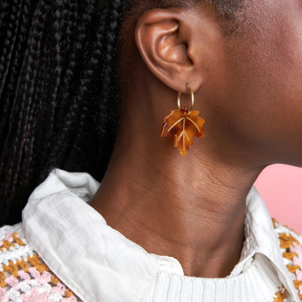 Pendientes Hoja de Arce